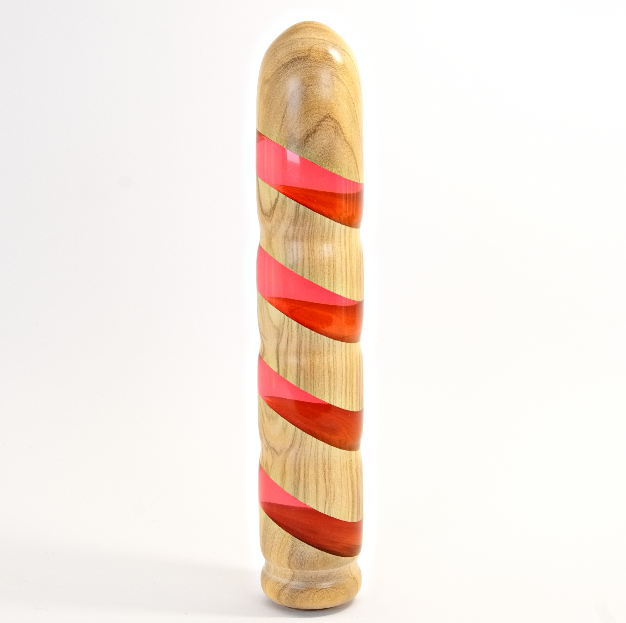 Dildo aus Olivenholz und Bio-Epoxidharz