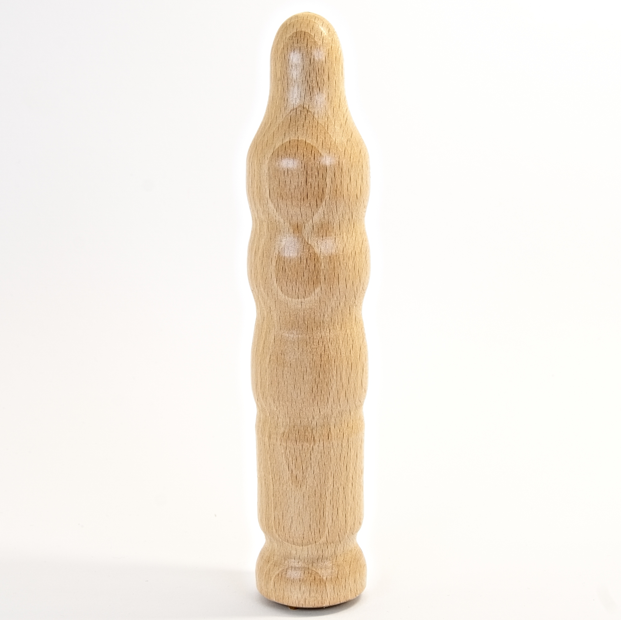Holzdildo Zervix Stimulator aus Buche – handgefertigt